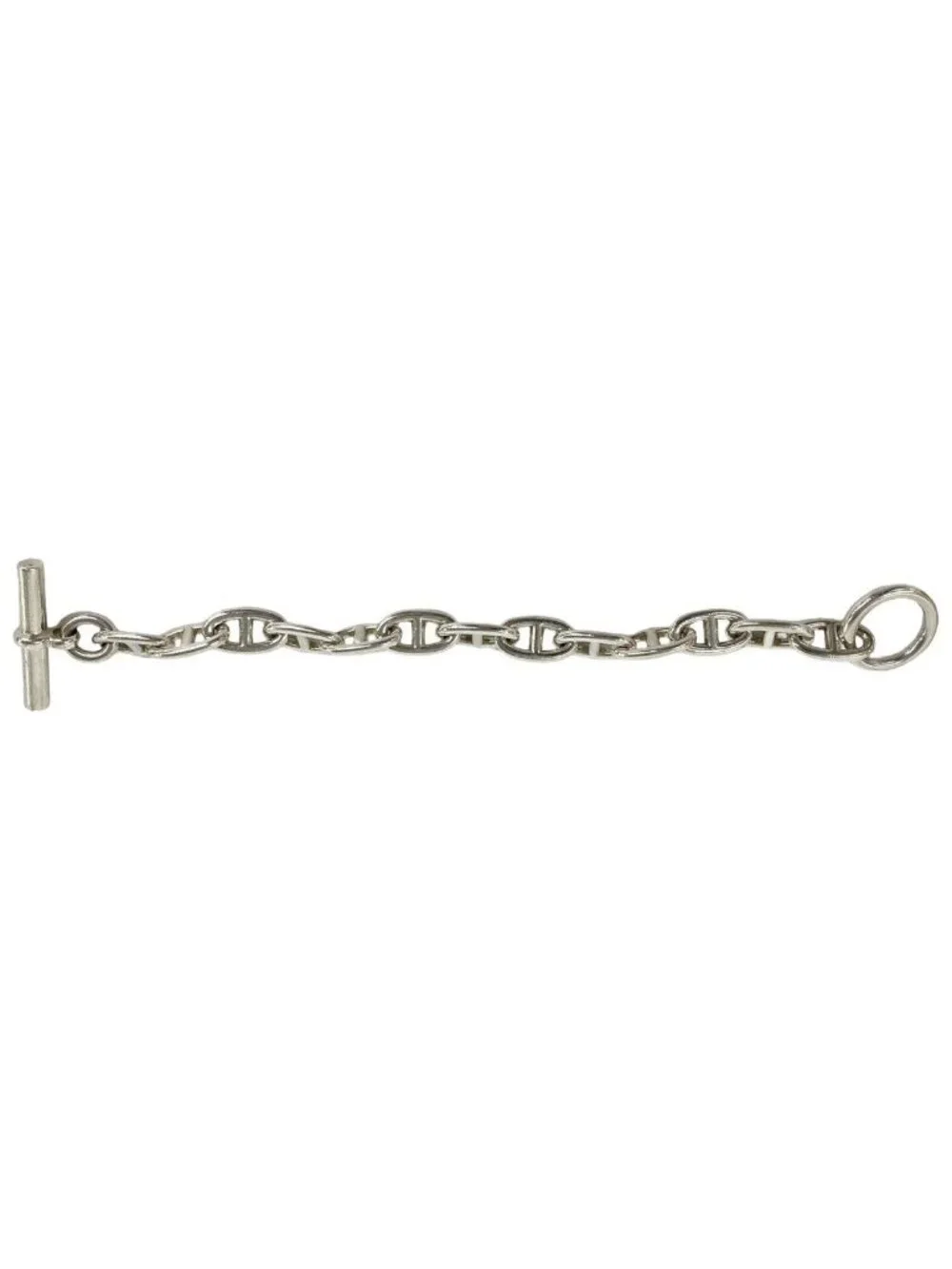 Hermes Chaine D'ancre GM Bracelet 925 Sterling Silver Accessory Sally